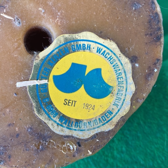 Gunter Kerzen GMBH Candle Vintage 1924 - Picture 7 of 9